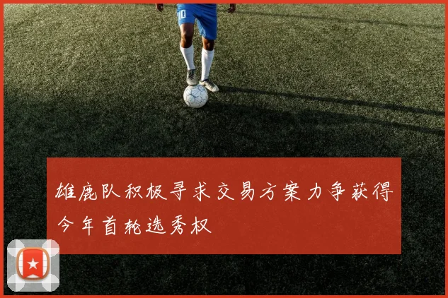 雄鹿队积极寻求交易方案力争获得今年首轮选秀权
